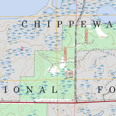 Town Line Lake, MN FSTopo Legacy Preview 2