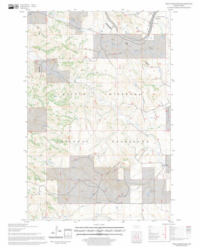 Tracy Mountain, ND FSTopo Legacy Preview 1
