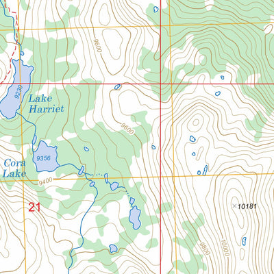 Tower Peak, CA FSTopo Legacy Preview 2