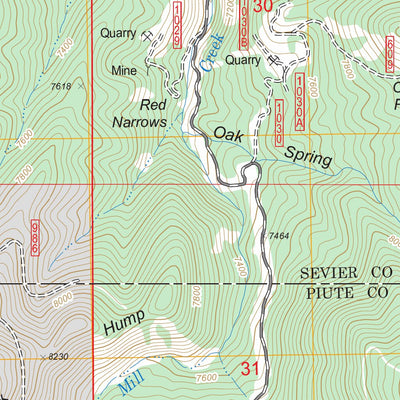 Trail Mountain, UT FSTopo Legacy Preview 3