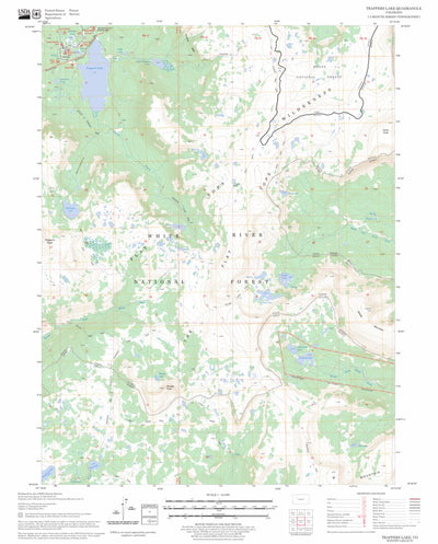 Trappers Lake, CO FSTopo Legacy Preview 1