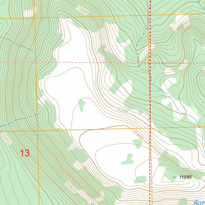 Trappers Lake, CO FSTopo Legacy Preview 3