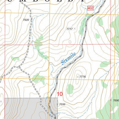 Treasure Hill, NV FSTopo Legacy Preview 2