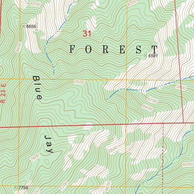 Tripp Canyon, AZ FSTopo Legacy Preview 3