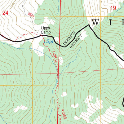 Trinity Mountain, CA FSTopo Legacy Preview 2