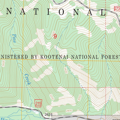Trout Creek, MT FSTopo Legacy Preview 3