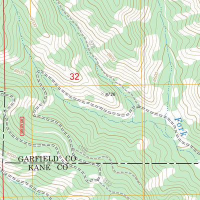 Tropic Reservoir, UT FSTopo Legacy Preview 3