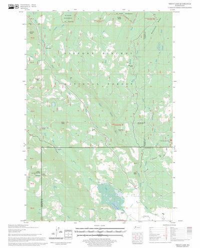Trout Lake, WA FSTopo Legacy Preview 1