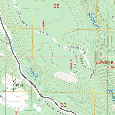 Trout Lake, WA FSTopo Legacy Preview 2