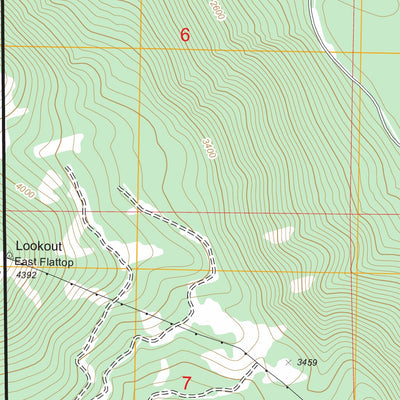 Trout Lake, WA FSTopo Legacy Preview 3