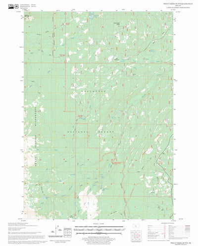 Trout Creek Butte, OR FSTopo Legacy Preview 1