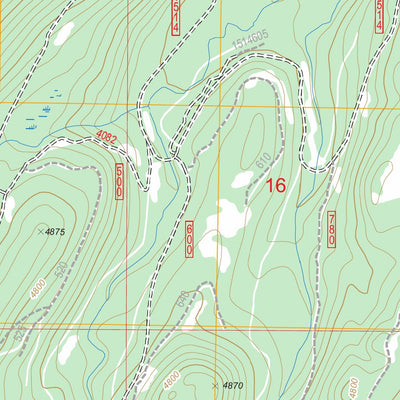 Trout Creek Butte, OR FSTopo Legacy Preview 3