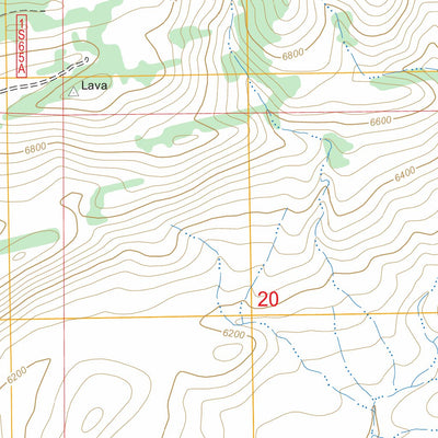 Truman Meadows, NV - CA FSTopo Legacy Preview 2