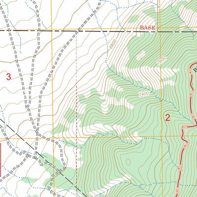 Truman Meadows, NV - CA FSTopo Legacy Preview 3