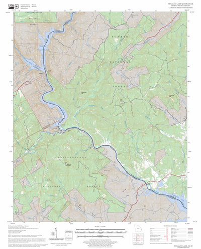 Tugaloo Lake, GA - SC FSTopo Legacy Preview 1