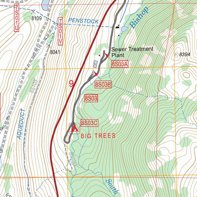Tungsten Hills, CA FSTopo Legacy Preview 3