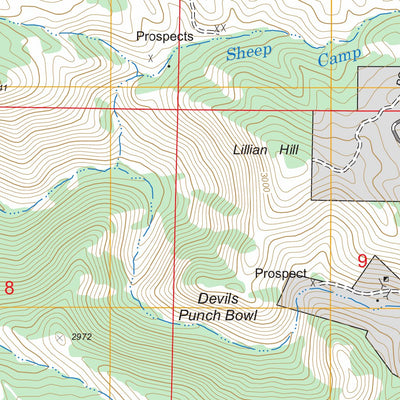 Tule Springs, CA FSTopo Legacy Preview 3