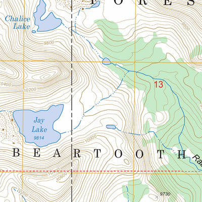 Tumble Mountain, MT FSTopo Legacy Preview 2