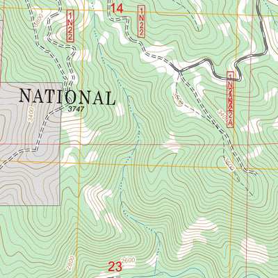 Tuolumne, CA FSTopo Legacy Preview 2