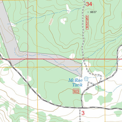 Tusayan East, AZ FSTopo Legacy Preview 2