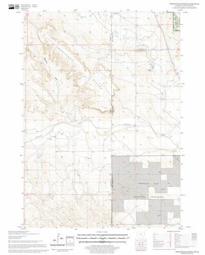 Twentyone Divide, WY - SD FSTopo Legacy Preview 1