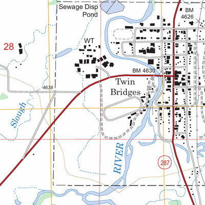 Twin Bridges, MT FSTopo Legacy Preview 3