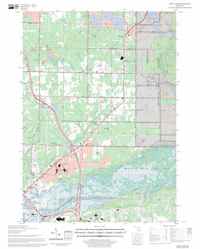 Twin Lake, MI FSTopo Legacy Preview 1