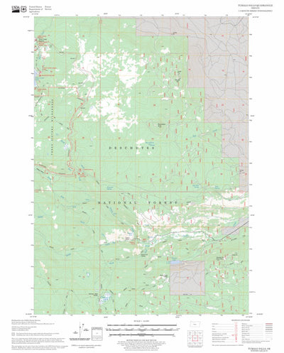 Tumalo Falls, OR FSTopo Legacy Preview 1