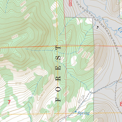 Twin Mountains SE, CO FSTopo Legacy Preview 3