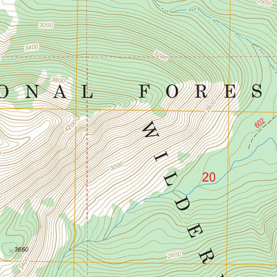 Twin Sisters Mountain, WA FSTopo Legacy Preview 2