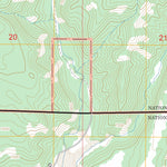 Two Ocean Lake, WY FSTopo Legacy Preview 2