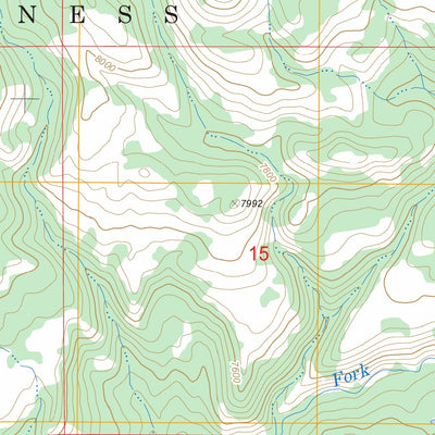 Two Ocean Lake, WY FSTopo Legacy Preview 3