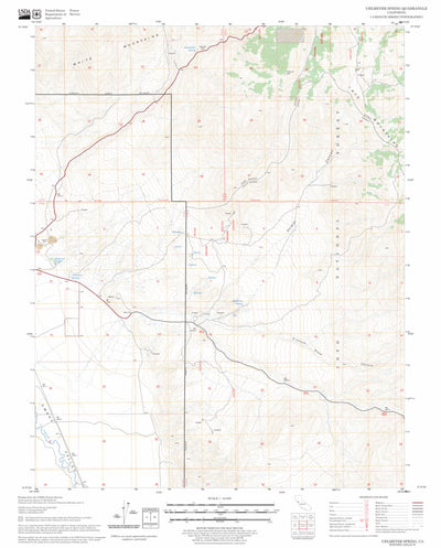 Uhlmeyer Spring, CA FSTopo Legacy Preview 1