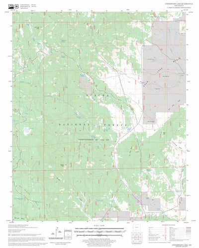 Underwood Lake, NM FSTopo Legacy Preview 1