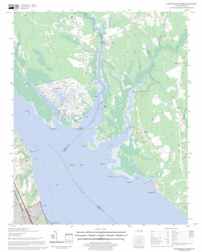 Upper Broad Creek, NC FSTopo Legacy Preview 1