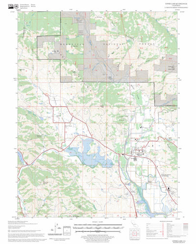 Upper Lake, CA FSTopo Legacy Preview 1