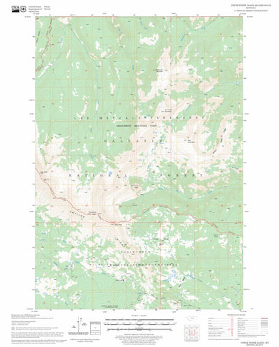 Upper Tepee Basin, MT FSTopo Legacy Preview 1