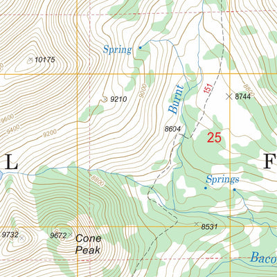 Upper Tepee Basin, MT FSTopo Legacy Preview 2