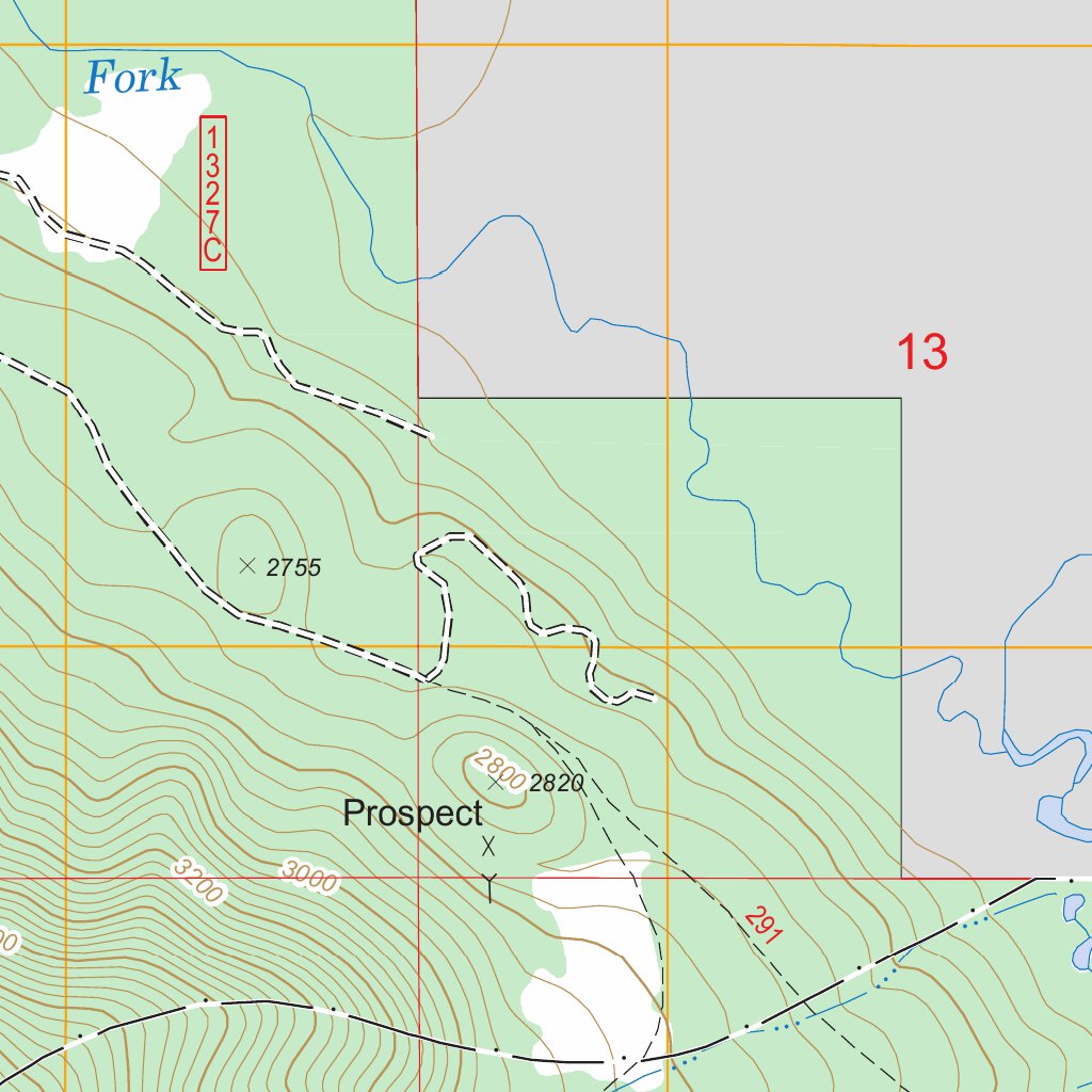 Upper Priest Lake, ID FSTopo Legacy Map by US Forest Service - Topo ...
