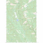 Upper Whitefish Lake, MT FSTopo Legacy Preview 1