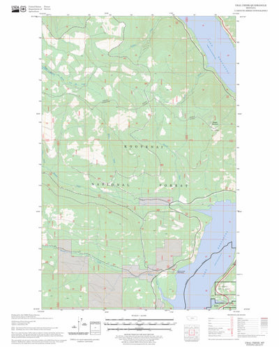 Ural Creek, MT FSTopo Legacy Preview 1