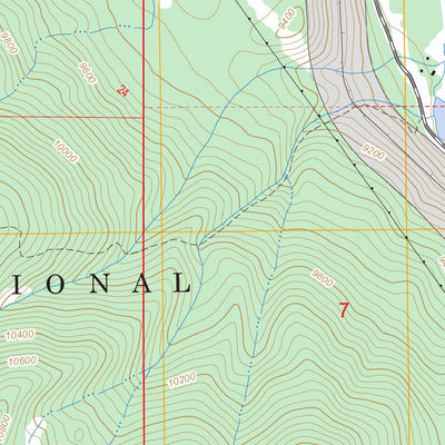 Ute Peak, CO FSTopo Legacy Preview 2