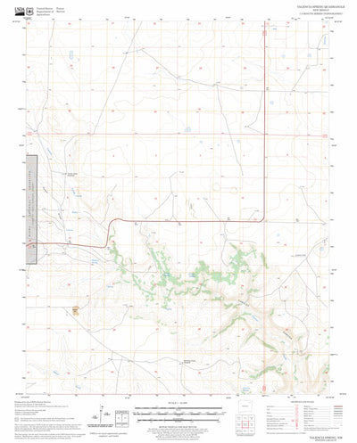 Valencia Spring, NM FSTopo Legacy Preview 1