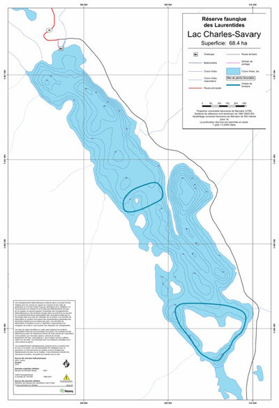 Lac Charles-Savary (Laurentides) Preview 1