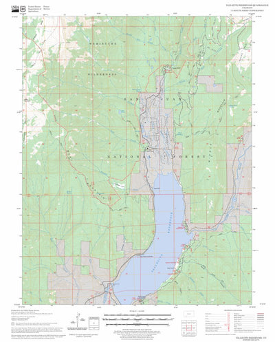 Vallecito Reservoir, CO FSTopo Legacy Preview 1