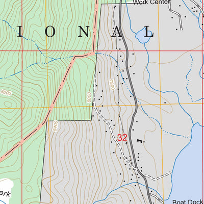 Vallecito Reservoir, CO FSTopo Legacy Preview 2