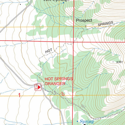 Valley View Hot Springs, CO FSTopo Legacy Preview 2