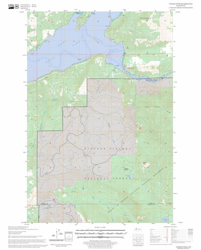 Vanson Peak, WA FSTopo Legacy Preview 1
