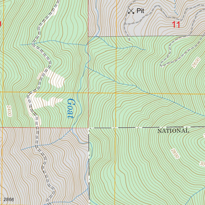 Vanson Peak, WA FSTopo Legacy Preview 3