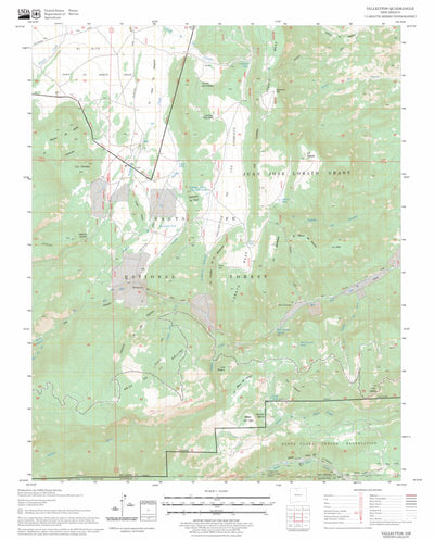 Vallecitos, NM FSTopo Legacy Preview 1